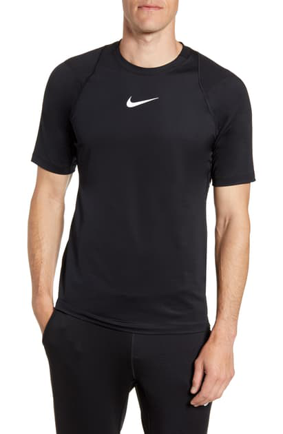 Nike Pro Aeroadapt T-shirt In Black 