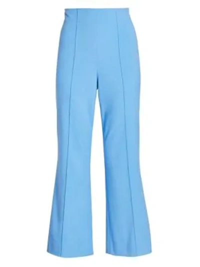 Shop Alice And Olivia Lorinda Super High-waist Ankle Pants In Paradise