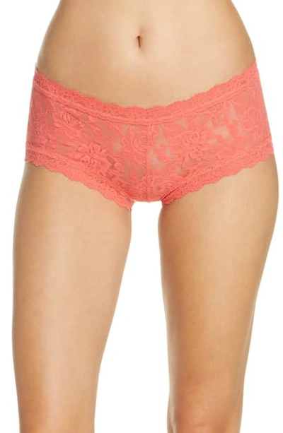 Shop Hanky Panky Signature Lace Boyshorts In Ripe Water