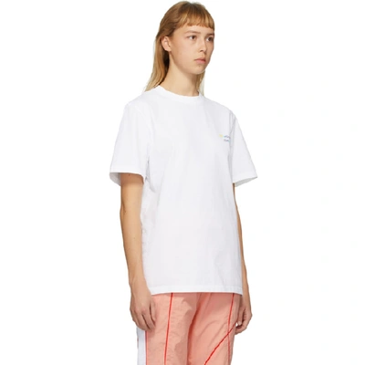 Shop Martine Rose Ssense Exclusive White The Intelligent Choice T-shirt
