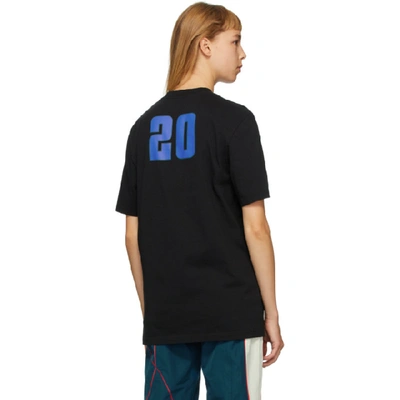 Shop Martine Rose Ssense Exclusive Black Peace Print T-shirt