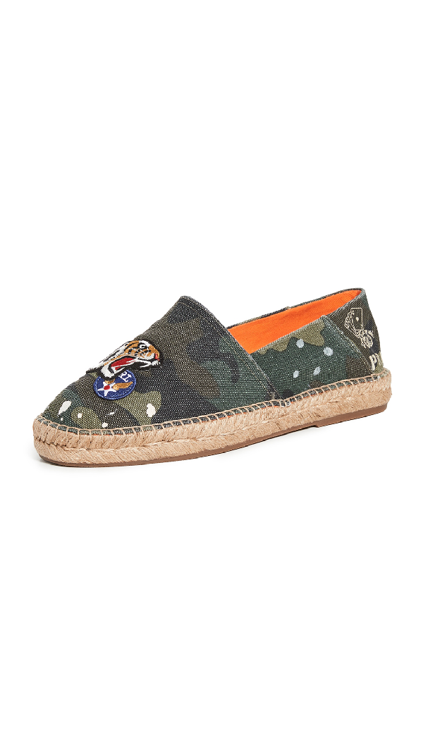 polo camo espadrilles
