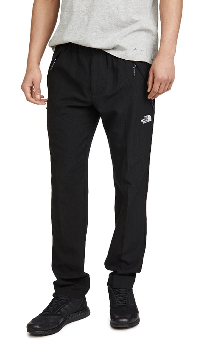 Shop The North Face Poly / Wool Ripstop Pants In Tnf Black