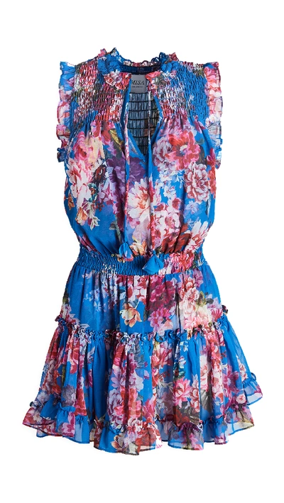 Shop Misa Sabine Dress In Digital Floral