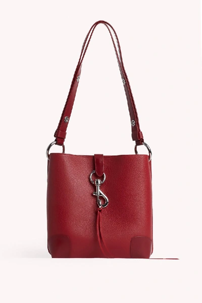 Shop Rebecca Minkoff Megan Small Feed Bag In Paprika