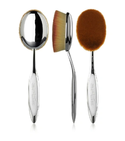 Shop Artis Elite Mirror Oval 10 Brush In White