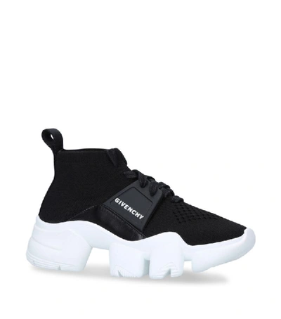 Shop Givenchy Jaw Knitted Sneakers
