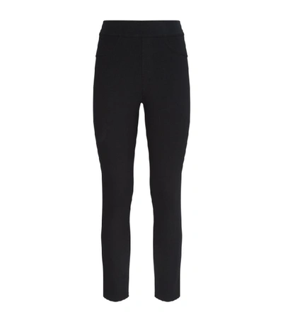Shop Spanx Ponte Leggings With Pockets In Black