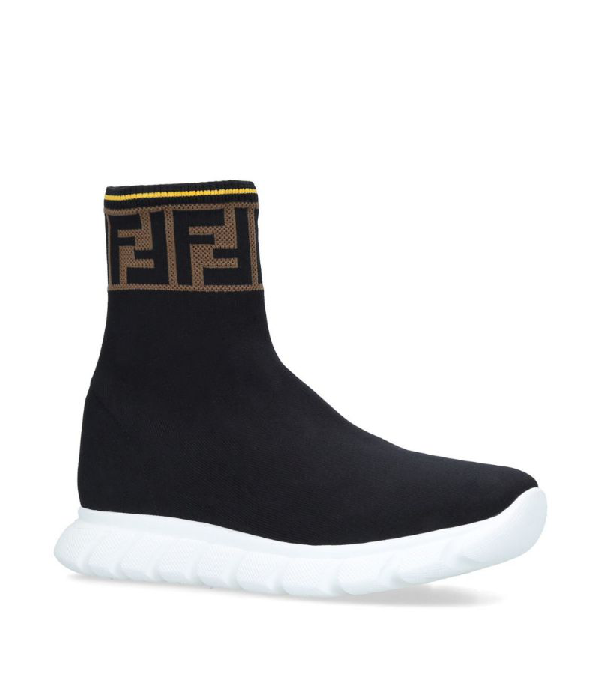kids fendi sock trainers