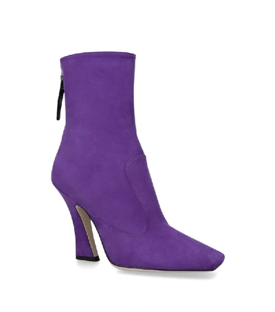 Shop Fendi Leather Ankle Boots 65