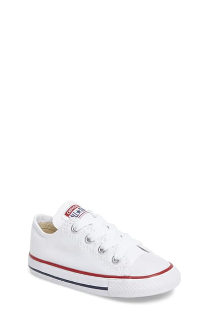 white baby chucks