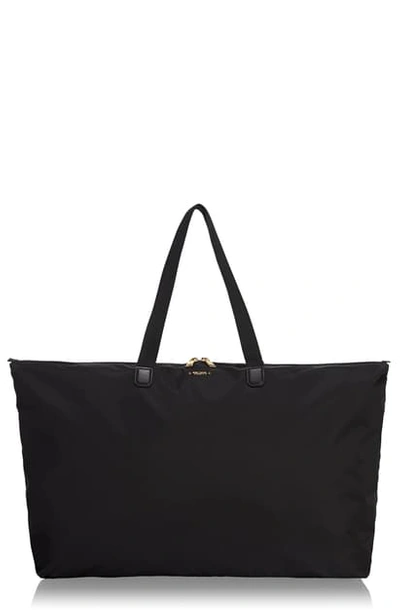 Shop Tumi Voyageur Just In Case Packable Nylon Tote In Black