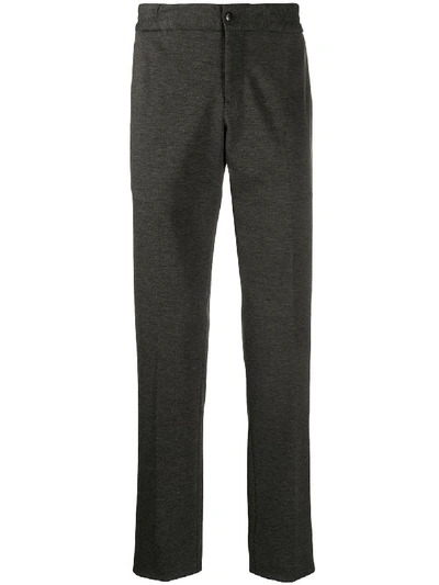Shop Pt01 Elasticated Waistband Trousers In Grey