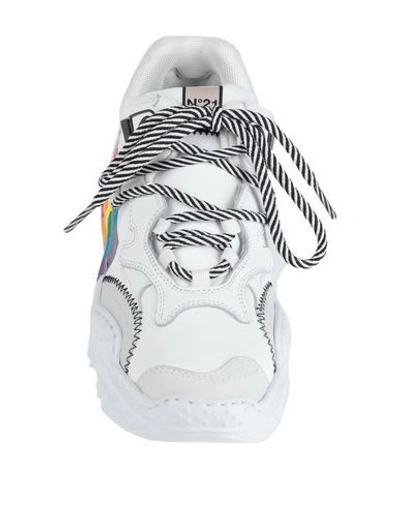 Shop N°21 Sneakers In White