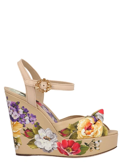 Shop Dolce & Gabbana Shoes In Beige