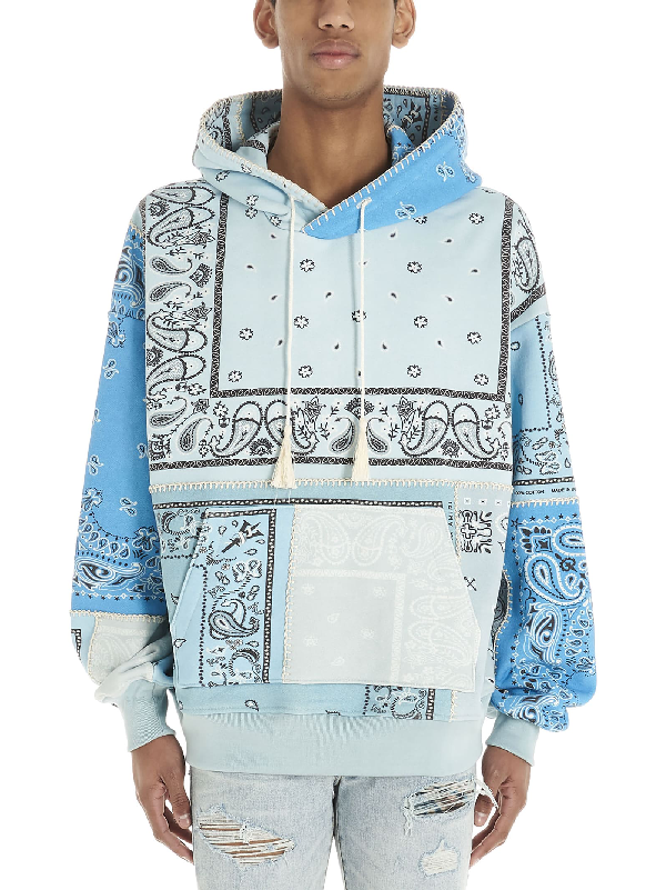 amiri bandana hoodie