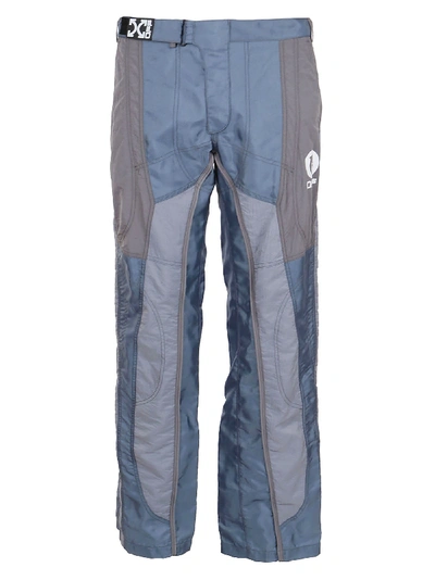 Shop Off-white Climbers Technical Pant In Medium Grey White
