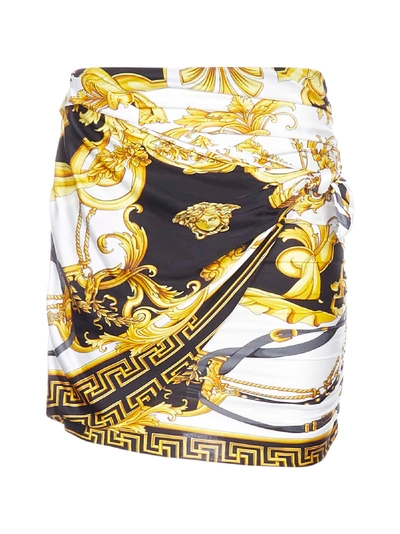 Shop Versace Barocco Skirt