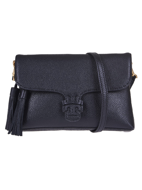 Tory Burch Shoulder Bag Mcgraw Foldover Crossbody In Black ModeSens