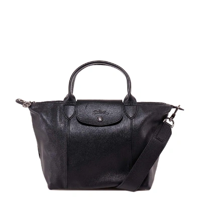 Shop Longchamp Le Pliage Shoulder Bag In Black