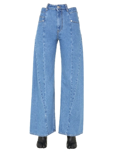 Deconstructed Jeans In Denim