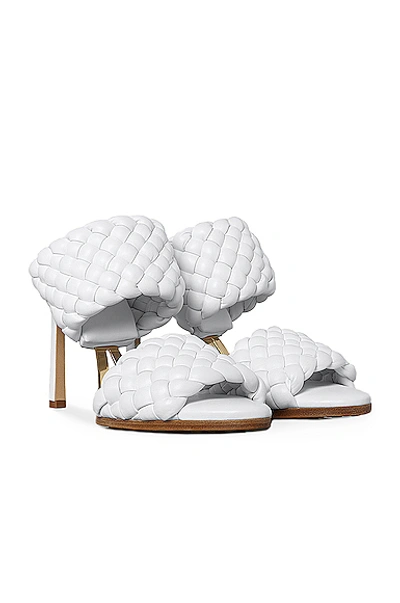 Bottega Veneta Lido Leather Woven Sandals