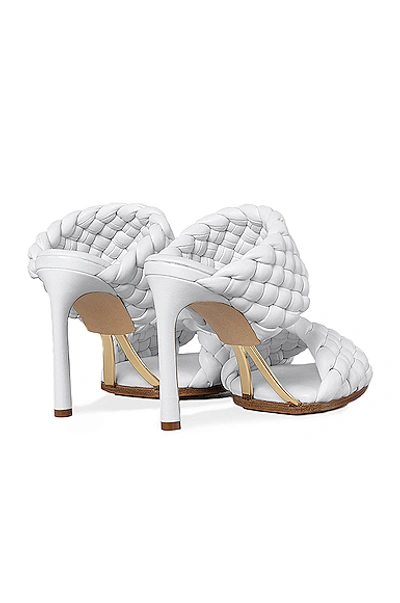 Bottega Veneta Lido Leather Woven Sandals