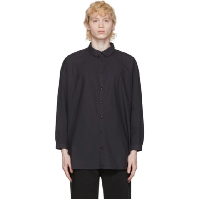 Shop Toogood Black The Draughtsman Shirt In Flint