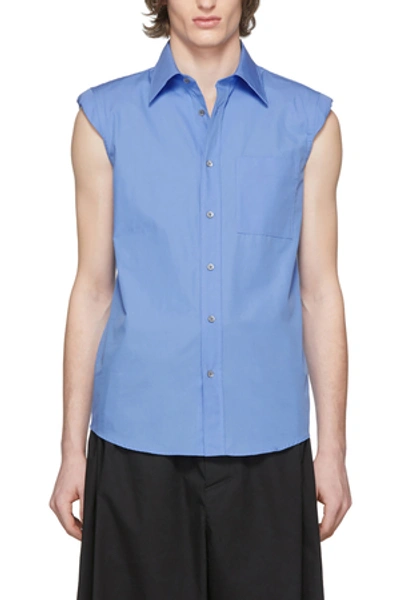 Shop Dries Van Noten Opening Ceremony Casual Padded Sleeveless Shirt In Mad