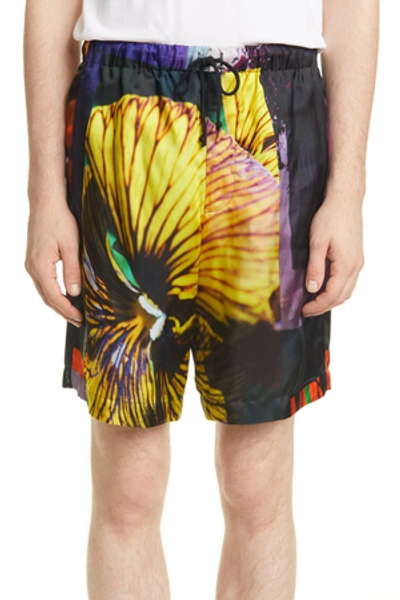 Shop Dries Van Noten Opening Ceremony Piper Floral Printed Shorts In Non-applicable
