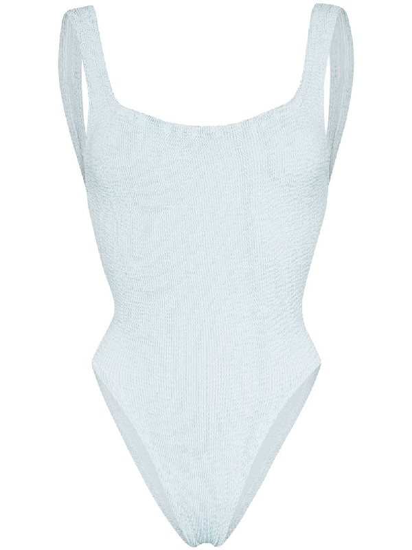 hunza g square neck one piece