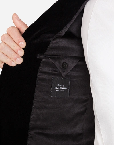 Shop Dolce & Gabbana Tuxedo Smoking Jacket