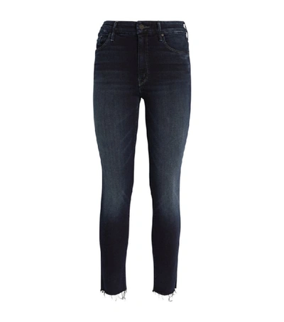 Shop Mother The Looker Cropped Step-hem Jeans