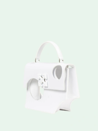 Shop Off-white Meteor Shower Handbag In White