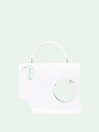 Shop Off-white Meteor Shower Handbag In White