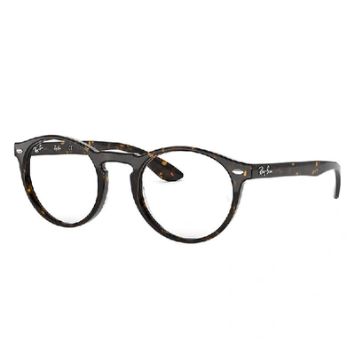 Ray Ban Rb5283 Eyeglasses Tortoise Frame Clear Lenses Polarized 49-21 In Tortoise