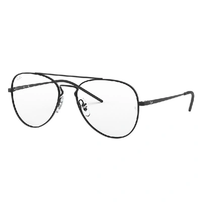 Ray Ban Rb6413 Eyeglasses Black Frame Clear Lenses Polarized 56-17 |  ModeSens