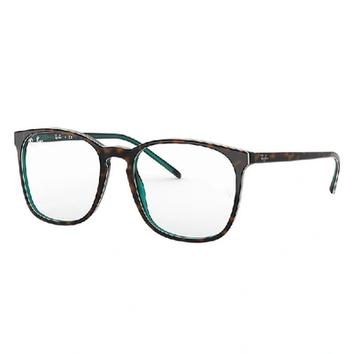 Shop Ray Ban Rb5387 Eyeglasses Tortoise Frame Demo Lens Lenses Polarized 54-18