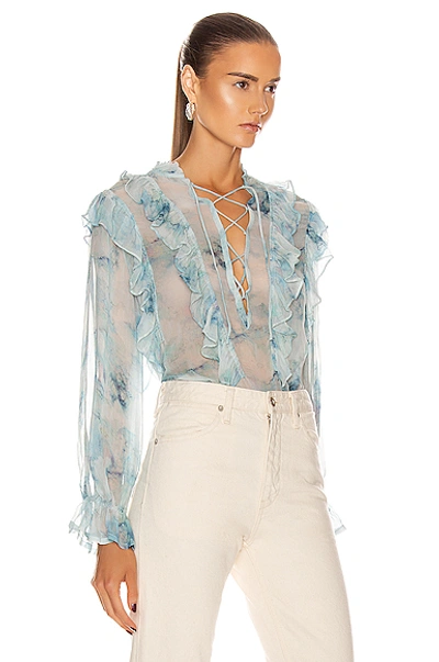 Shop Iro Cruis Top In Blue