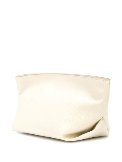 Shop Khaite Adeline Crossbody Bag In White