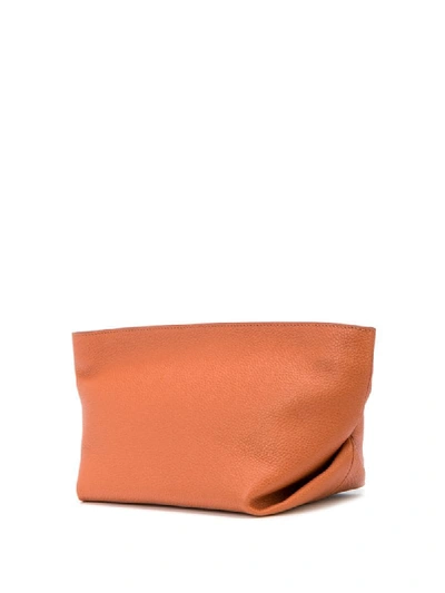 Shop Khaite Adeline Crossbody Bag In Orange