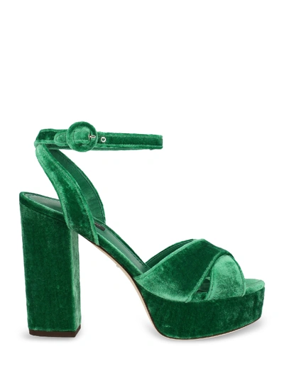 Shop Dolce & Gabbana Shoe In Green