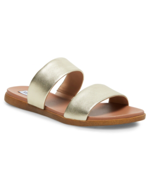 dual woven slide sandal steve madden