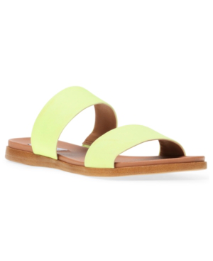 neon lime sandals