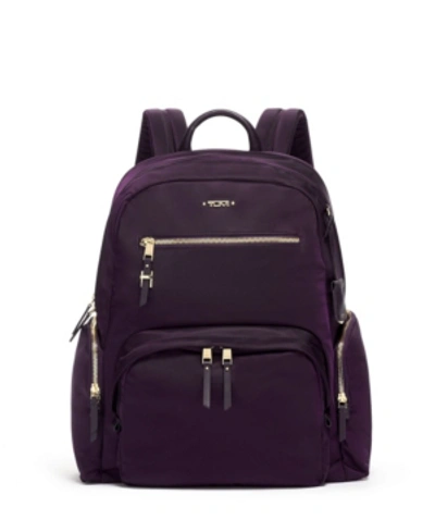 Shop Tumi Voyageur Carson Backpack In Blackberry