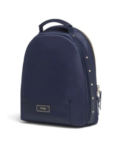 Shop Lipault Business Avenue Small Backpack In Night Blue