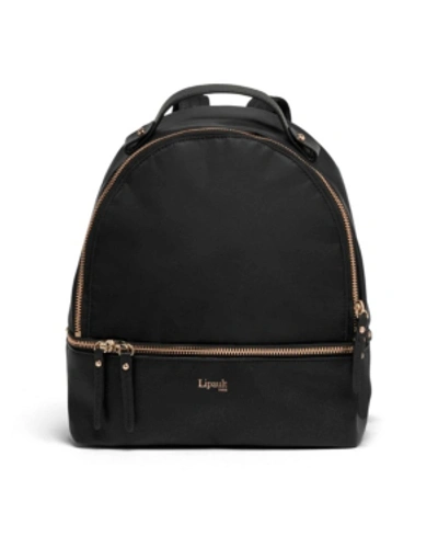 Shop Lipault Plume Avenue Nano Backpack In Jet Black