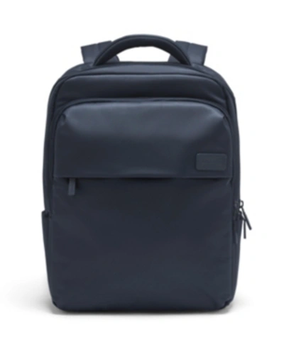 Shop Lipault Plume Business Laptop Backpack In Navy