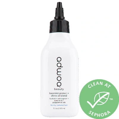 Shop Adwoa Beauty Baomint Protect + Shine Oil Blend 7.2 oz/ 213 ml