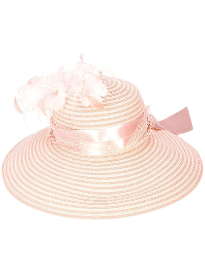Shop Gigi Burris Millinery Pink Tropical Vine Hat